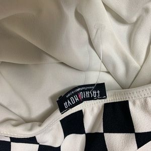Fashion Nova Dresses - Checkerboard Mini Dress Fashion Nova Dresses - Checkerboard Mini Dress